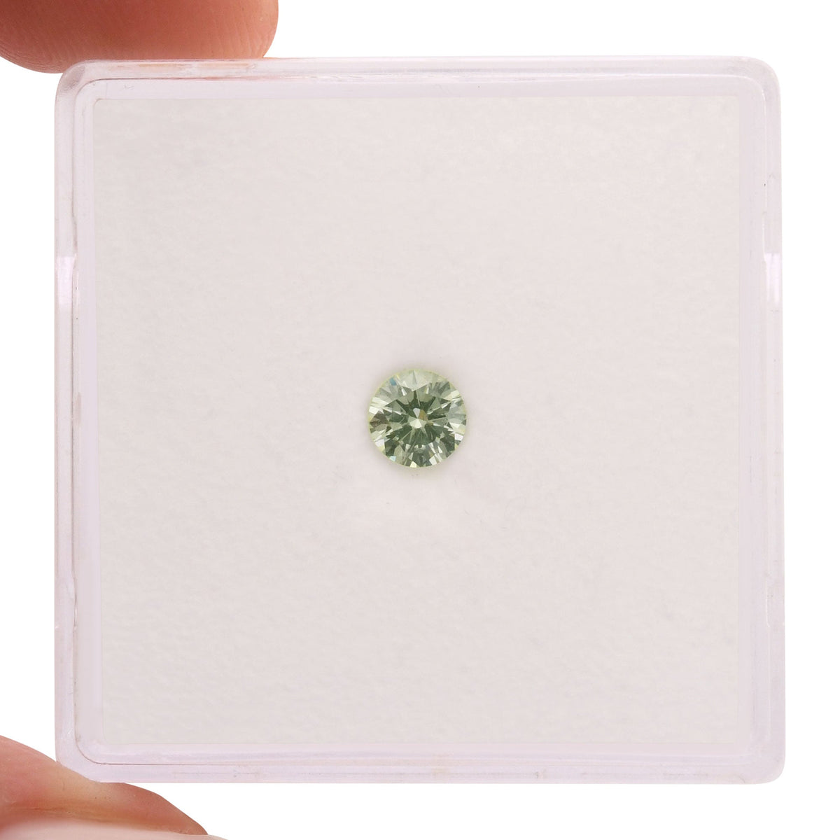 Runder Diamant | 0,19 ct | Intensives Grün | VS1 | GIA | Ref. 716284