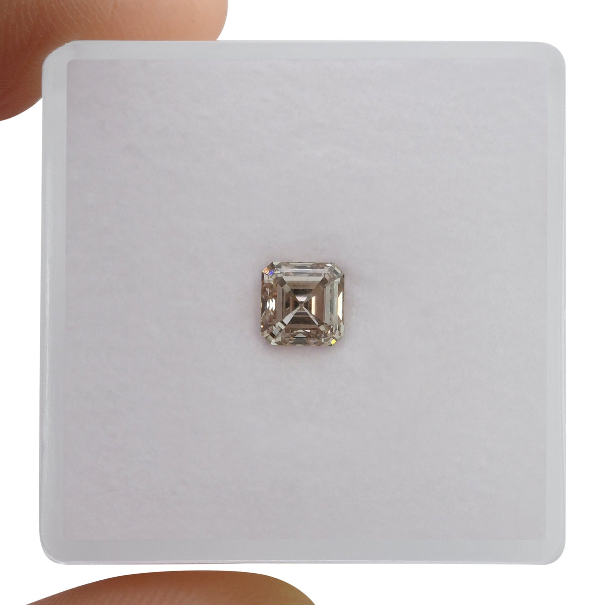 Asscher Diamond | 0.5 ct | Fancy Pink Brown | VVS2 | GIA | Ref 719793