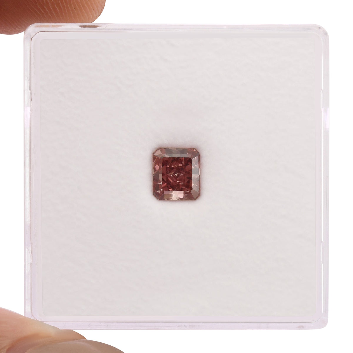 Strahlender Diamant | 0,5 ct | Fancy Vivid Pink | SI1 | GIA | Ref 699478