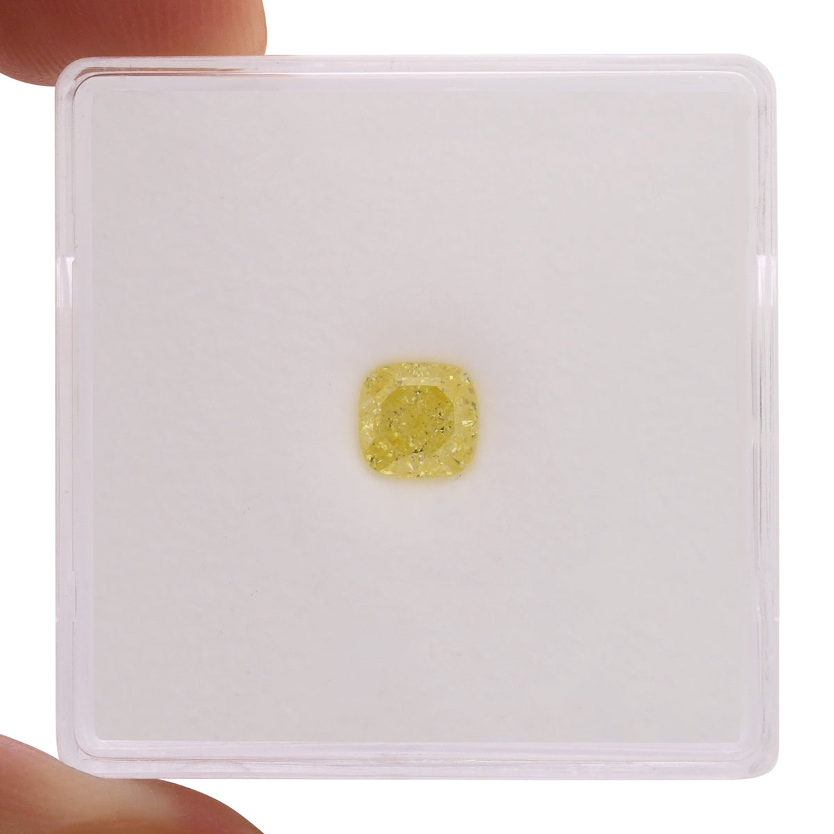 Kissenförmiger Diamant | 0,6 ct | Gelbgold | VS1 | GIA | Ref. 715362