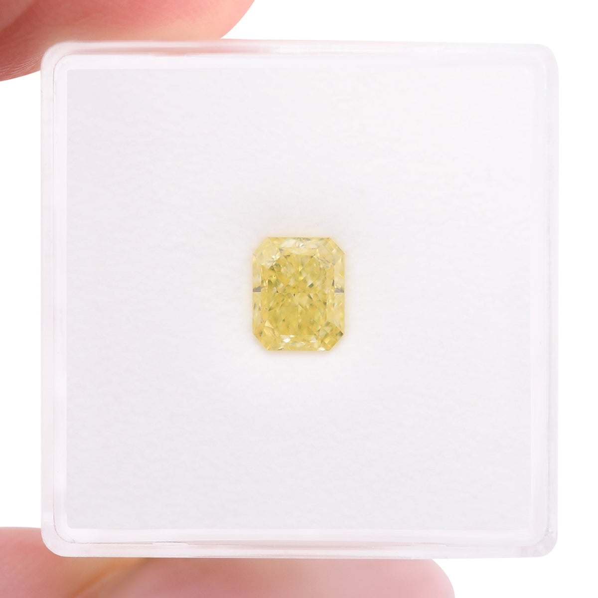 Strahlender Diamant | 1,01 ct | Intensiv gelb | VS2 | GIA | Ref. 714597