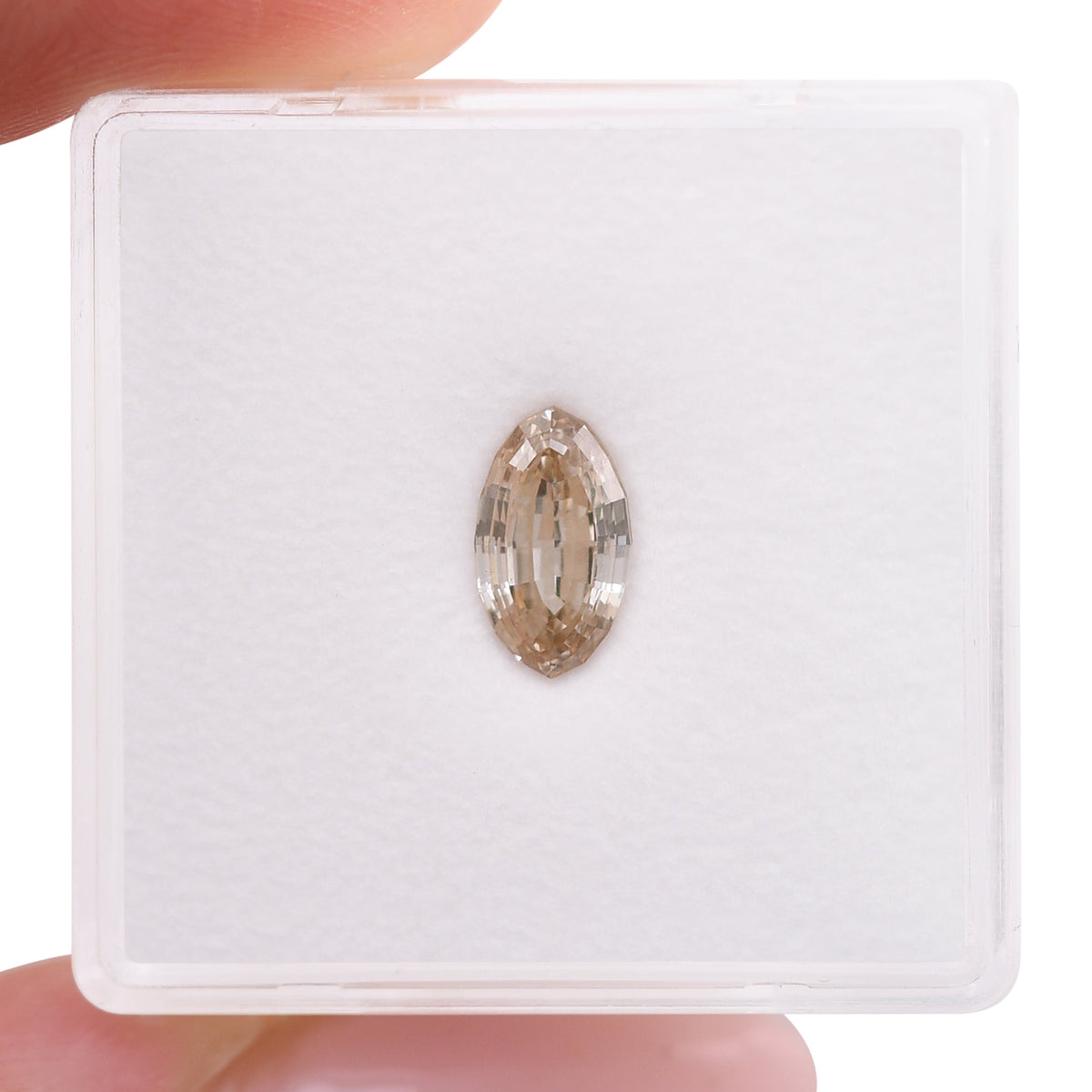 Ovaler Diamant | 1,01 ct | Fancy Light Yellowish Brown | VS1 | GIA | Ref 716524
