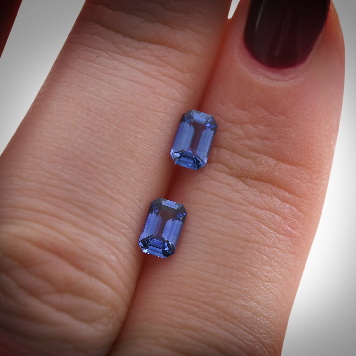 1,16 Karat blauer Smaragd-Saphir aus Sri Lanka