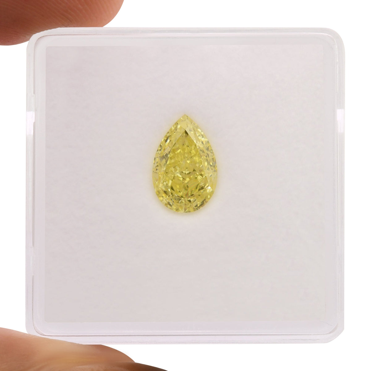 Birnenförmiger Diamant | 1,41 ct | Gelbgold | VVS1 | GIA | Ref. 702870