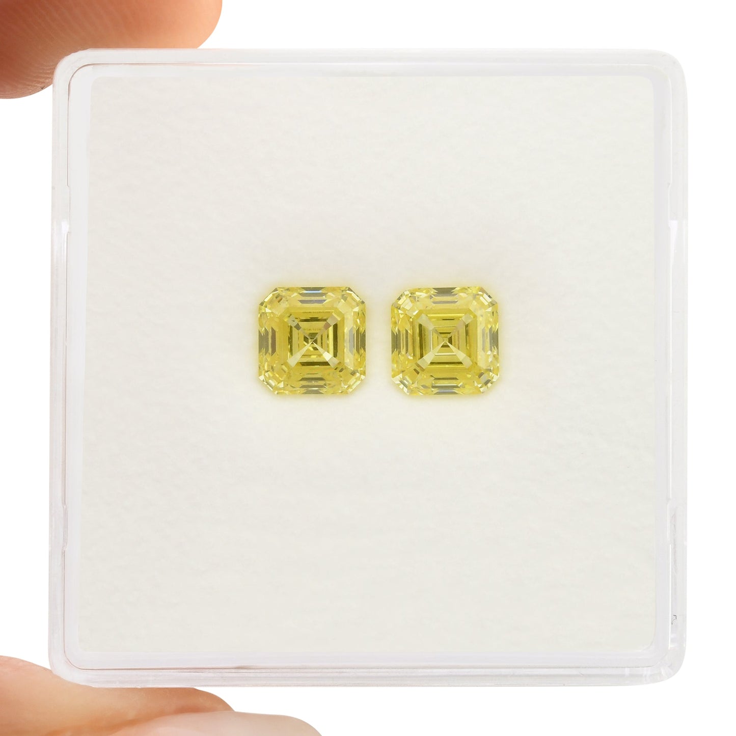 1,49 Karat gelber Asscher-Diamant (VS1, GIA)