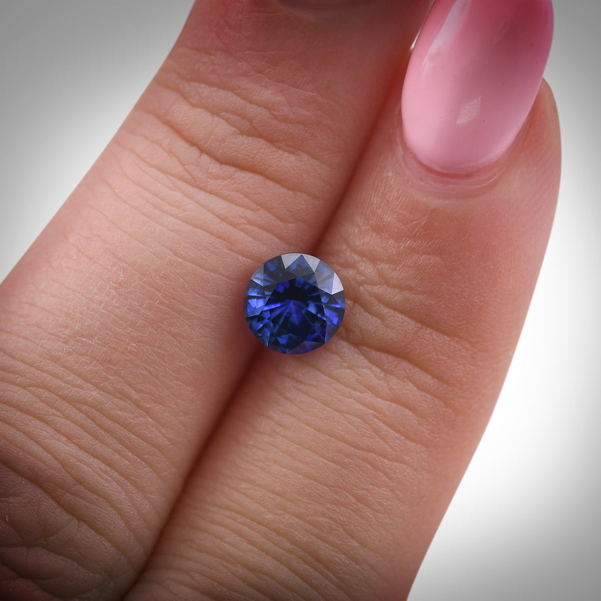 Runder Saphir | 1,49 ct | Blau | Ref. 723922