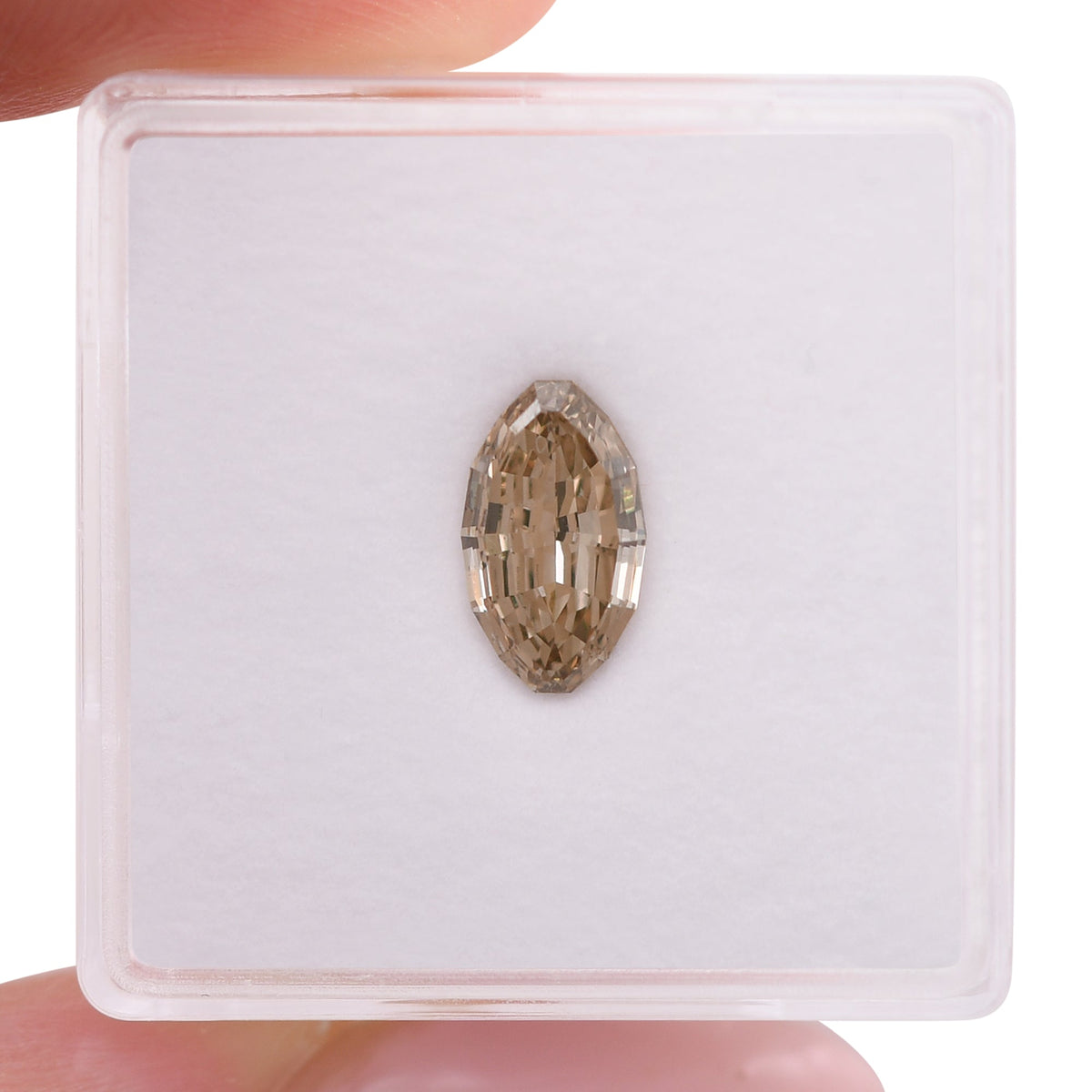 Ovaler Diamant | 1,52 ct | Fancy Light Yellowish Brown | VS2 | GIA | Ref 716523