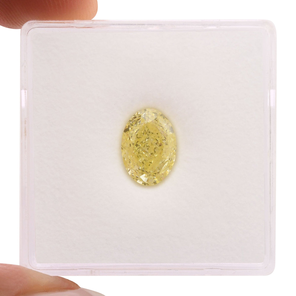 Ovaler Diamant | 1,7 ct | Hellgelb | Reinheit: VS1 | GIA | Ref. 649232