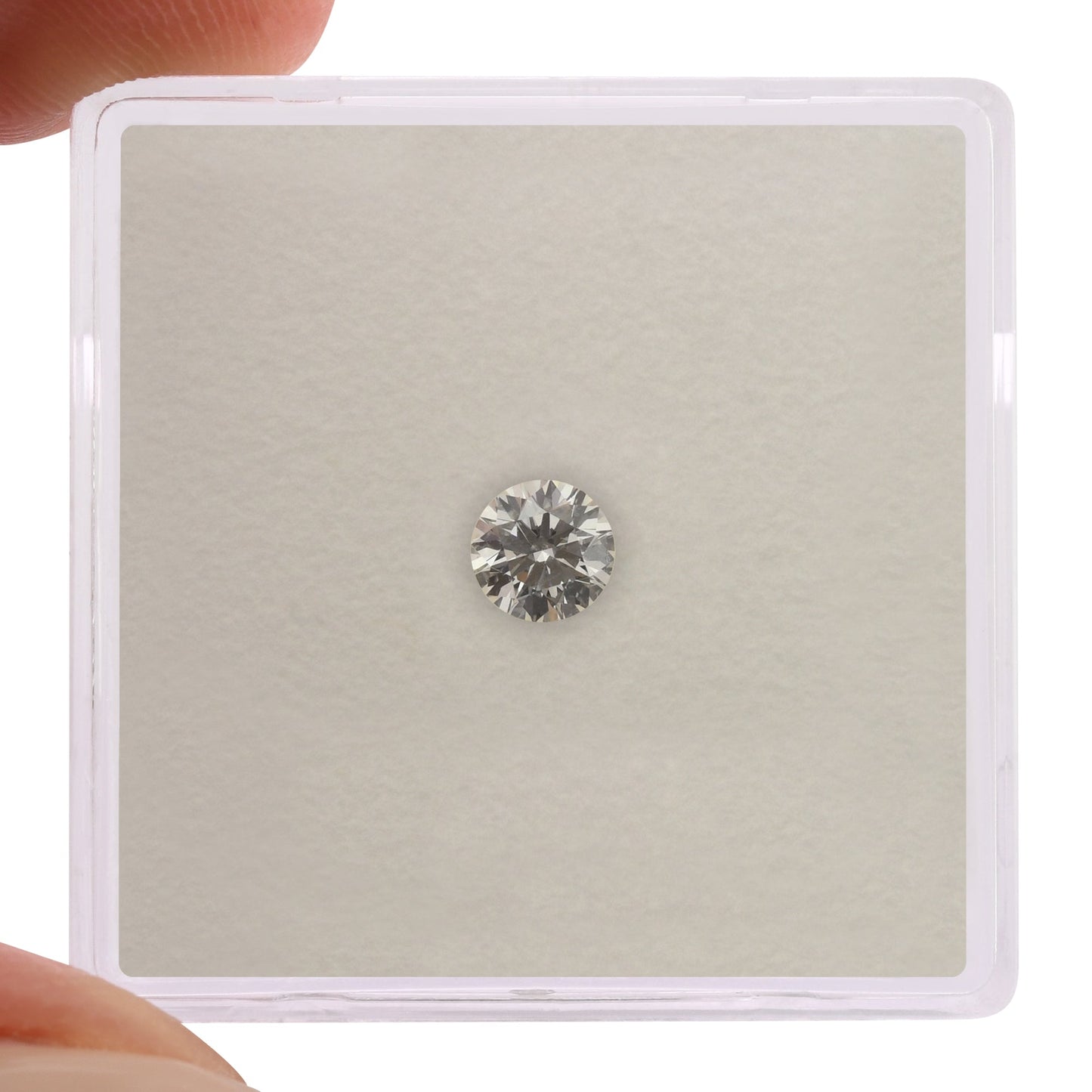 0,30 Karat E Rundbrillant Diamant VS2 IGI