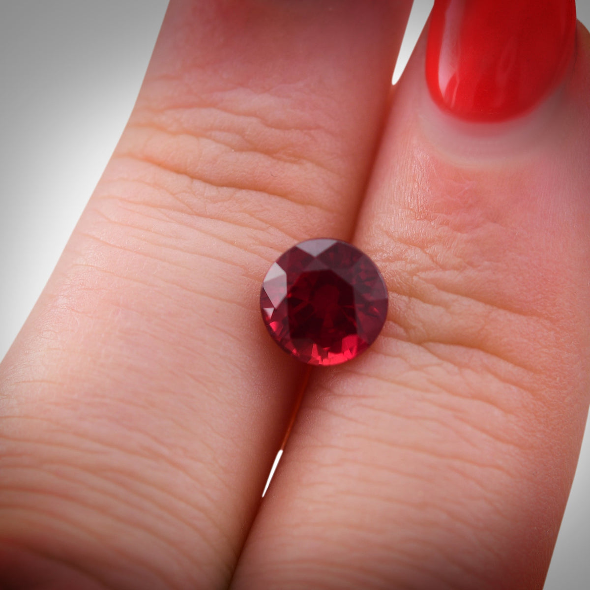 Runder Rubin | 2,07 ct | Rot | GRS | Ref. 718492