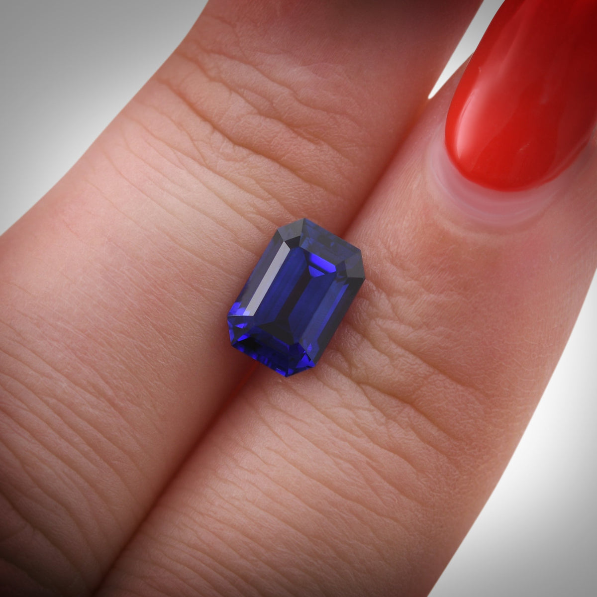 Emerald Sapphire | 2.2 ct | Blue | Ref 719425