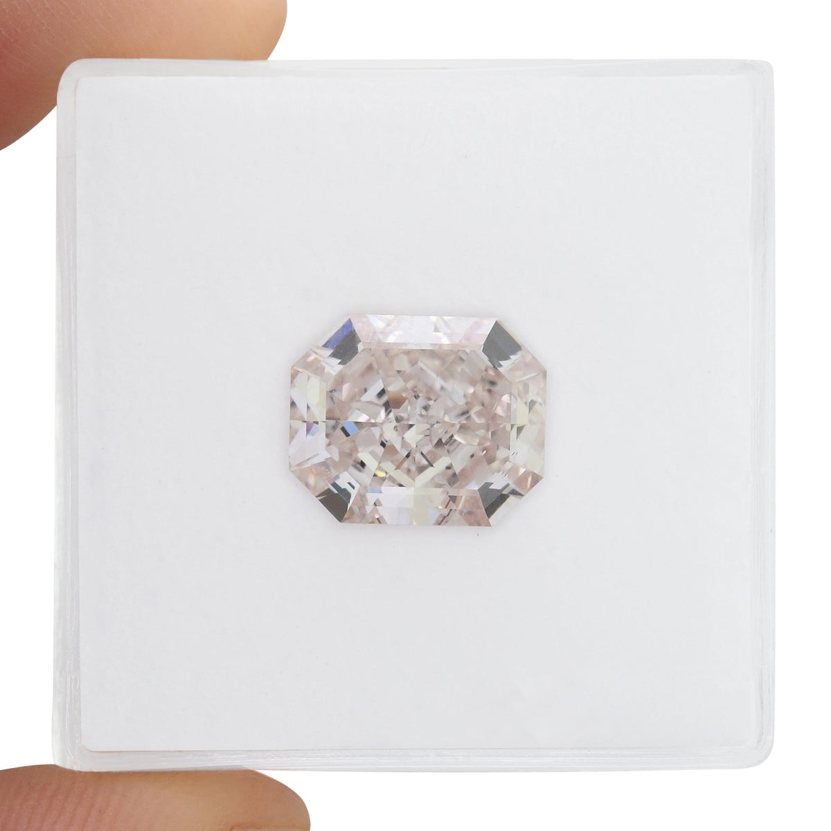 Radiant Diamond | 3.01 ct | Fancy Brownish Pink | VS2 | GIA | Ref 724918