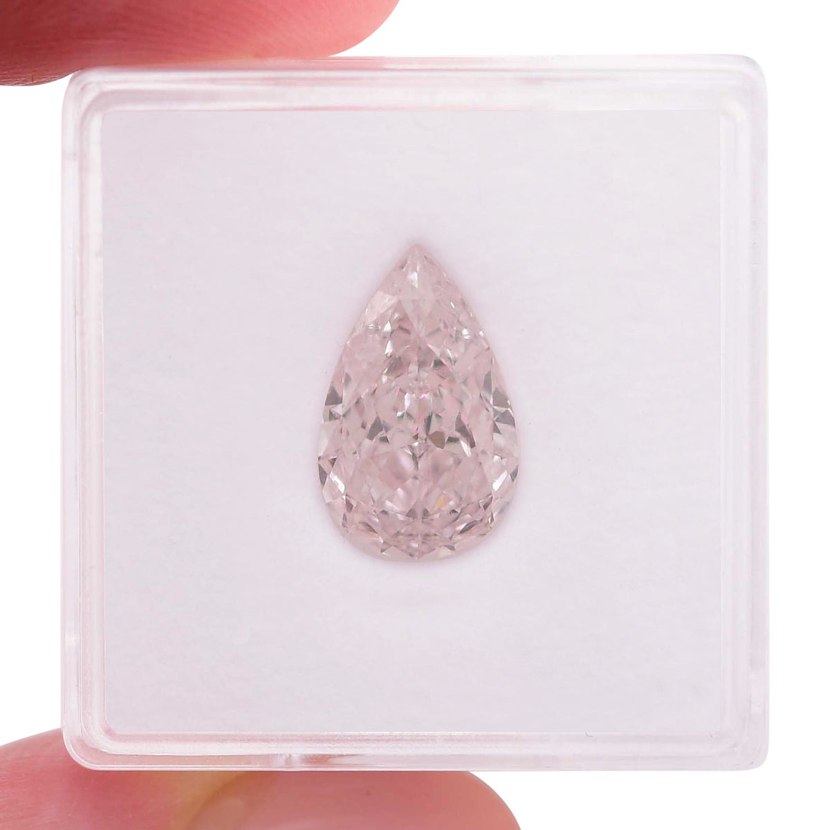 Birnenförmiger Diamant | 3,01 ct | Hellrosa | VS1 | GIA | Ref. 712305