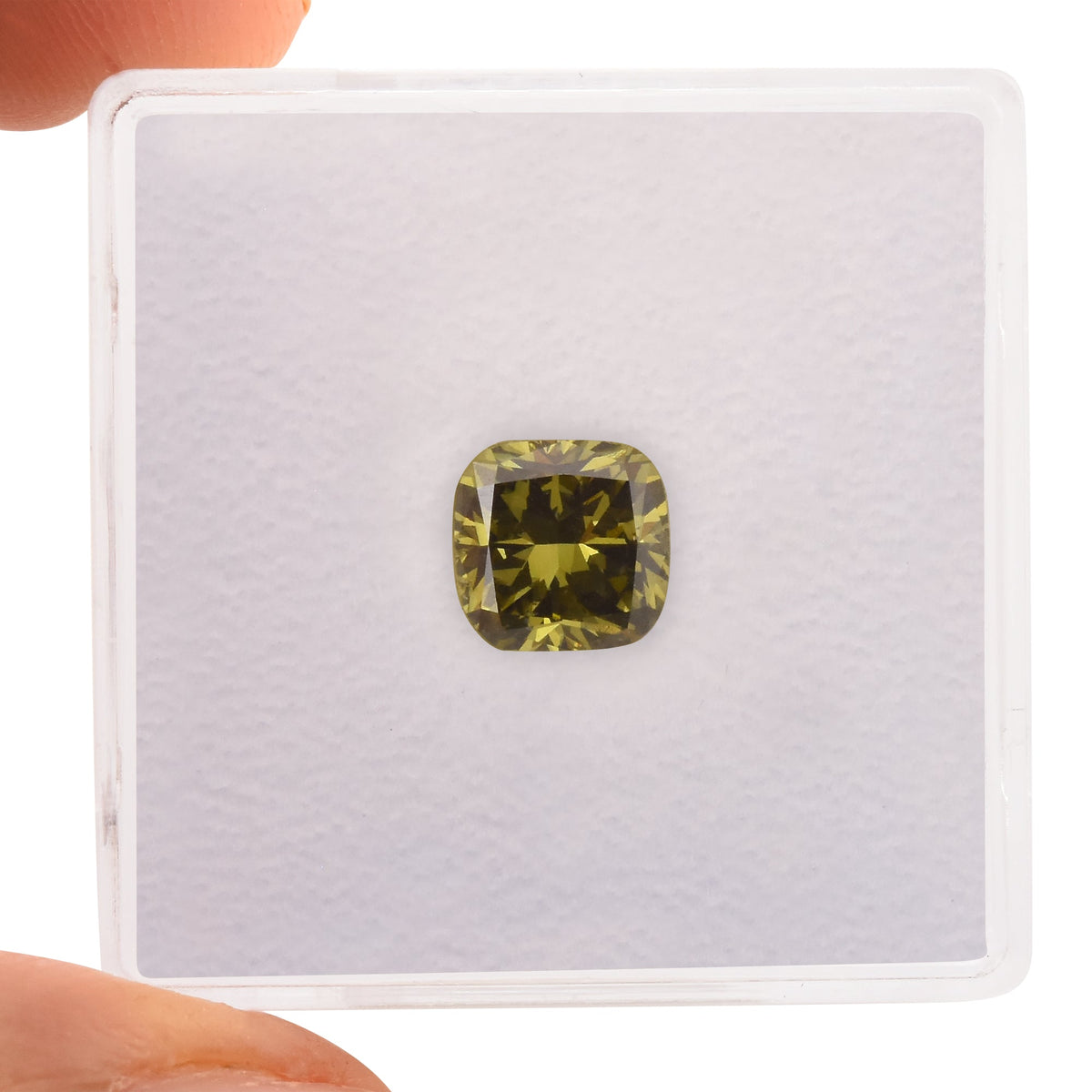 1.51 Carat Chameleon Cushion Diamond SI2 GIA