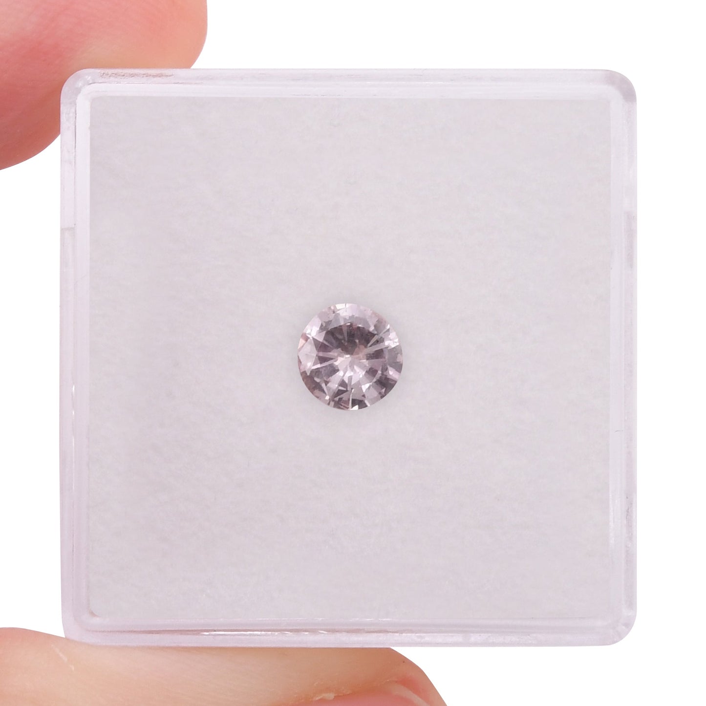 0,40 Karat Fancy Light Pink Brillant (SI2) GIA