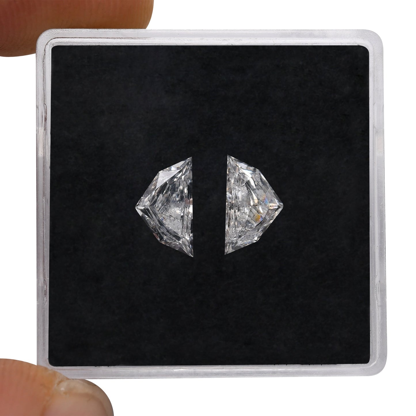 1.10 Carat COLL Shield-Cut Diamonds (I1)