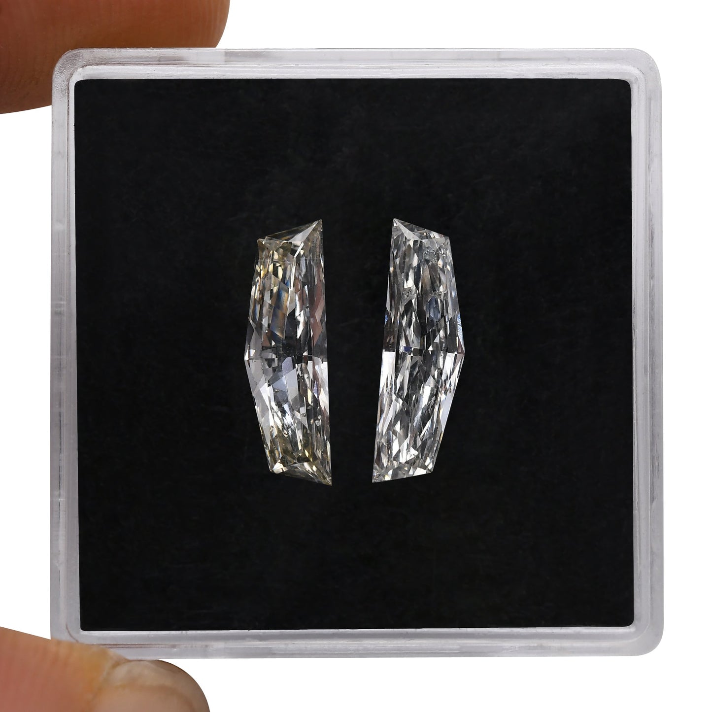 1.63 Carat I Shield-Cut Diamonds (SI)