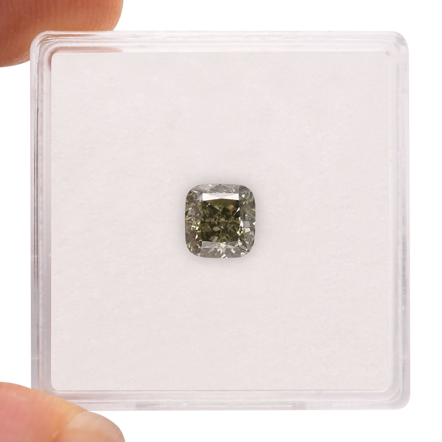 1,00 Karat Chamäleon-Kissen-Diamant SI2 GIA