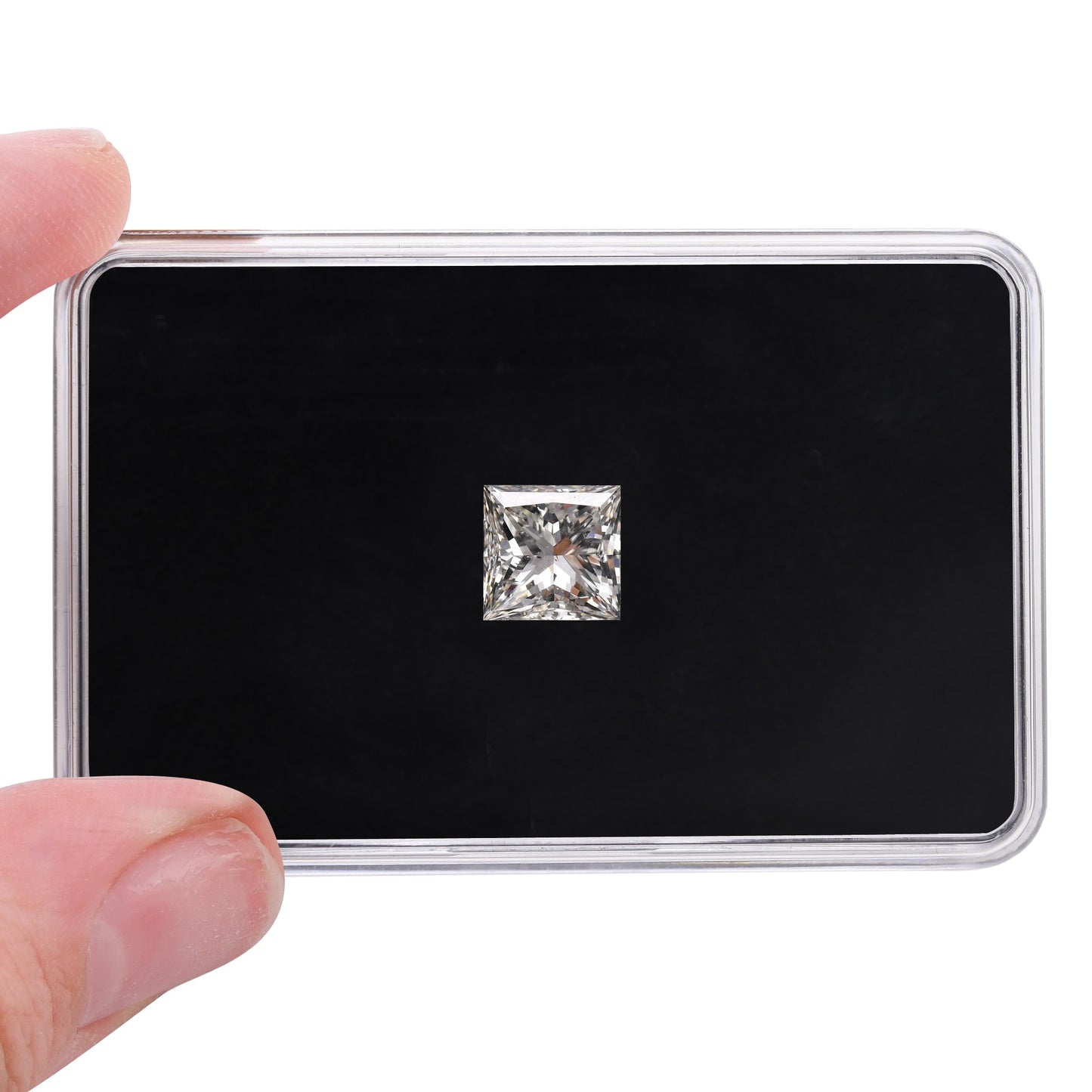 5,04 Karat J-Prinzess-Diamant SI2 GIA