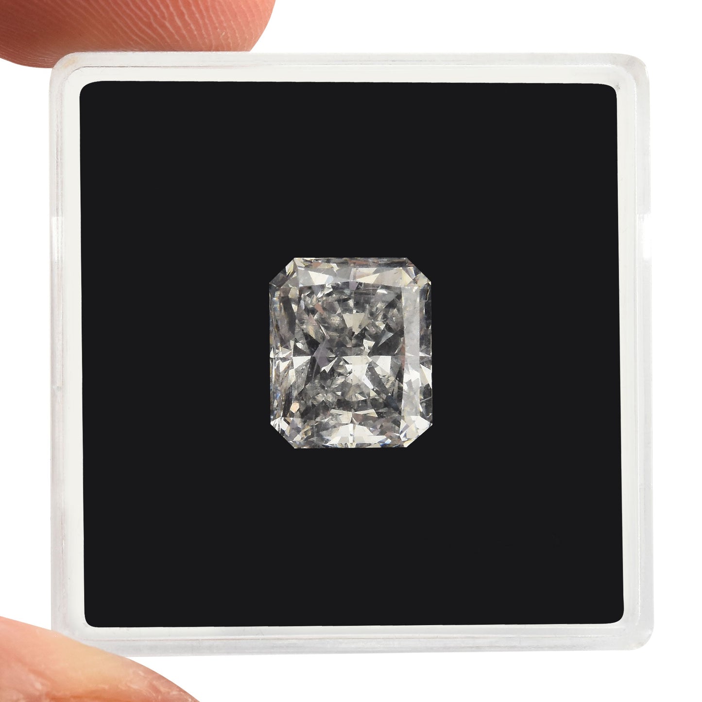 3,01 Karat E Radiant Diamant VS2 GIA
