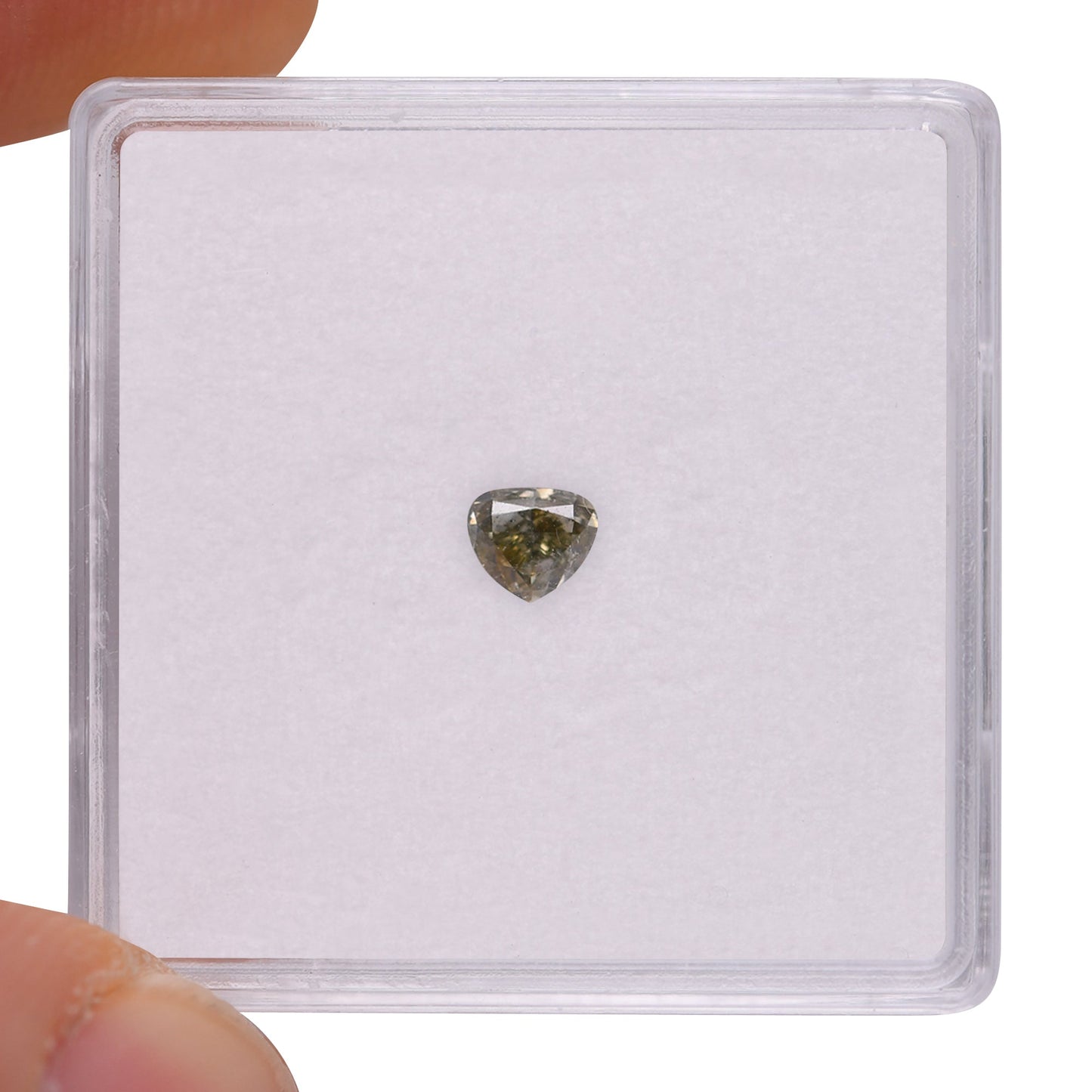 0,25 Karat Chamäleon-Herz-Diamant SI1 GIA
