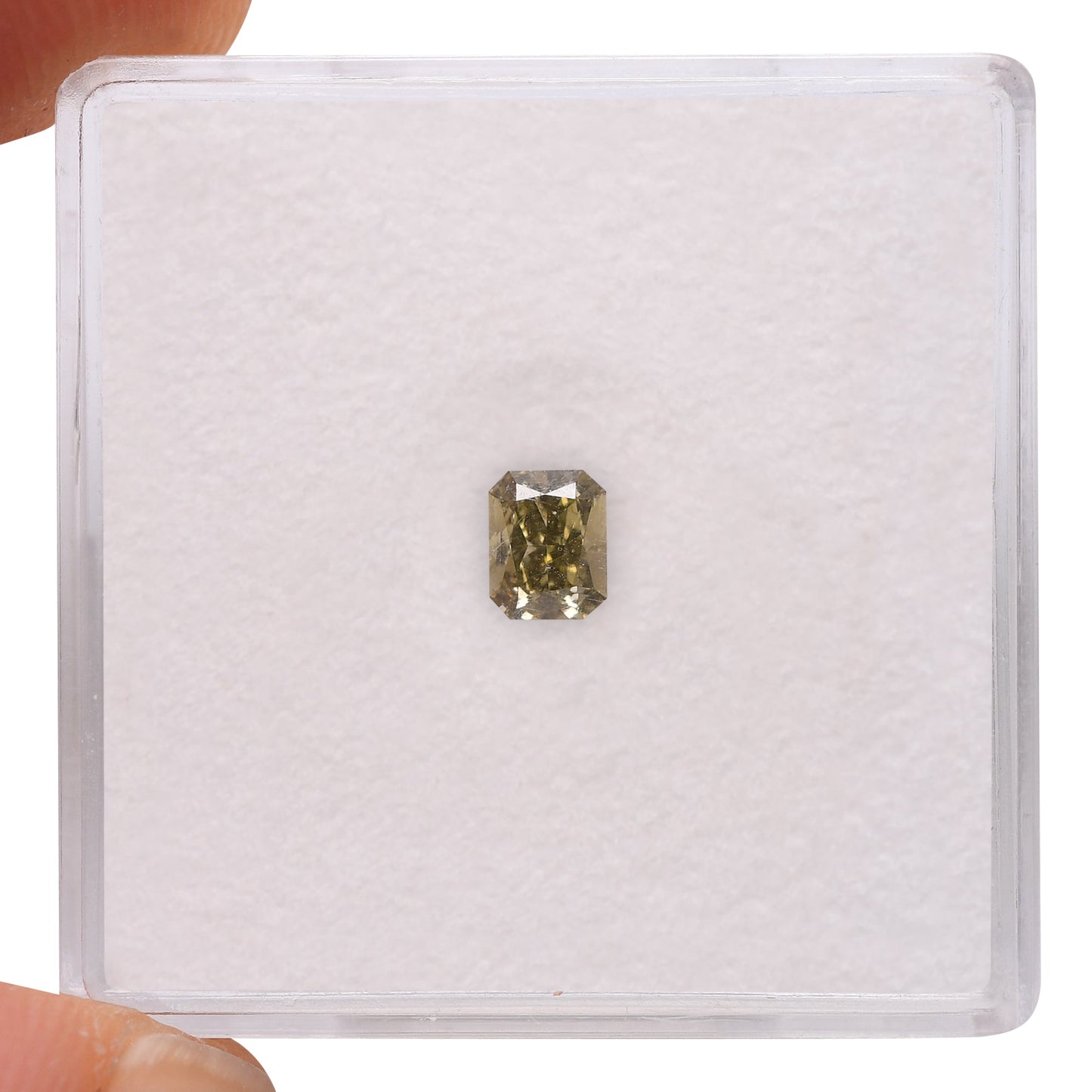 0,34 Karat Chameleon Radiant Diamant VS2 GIA