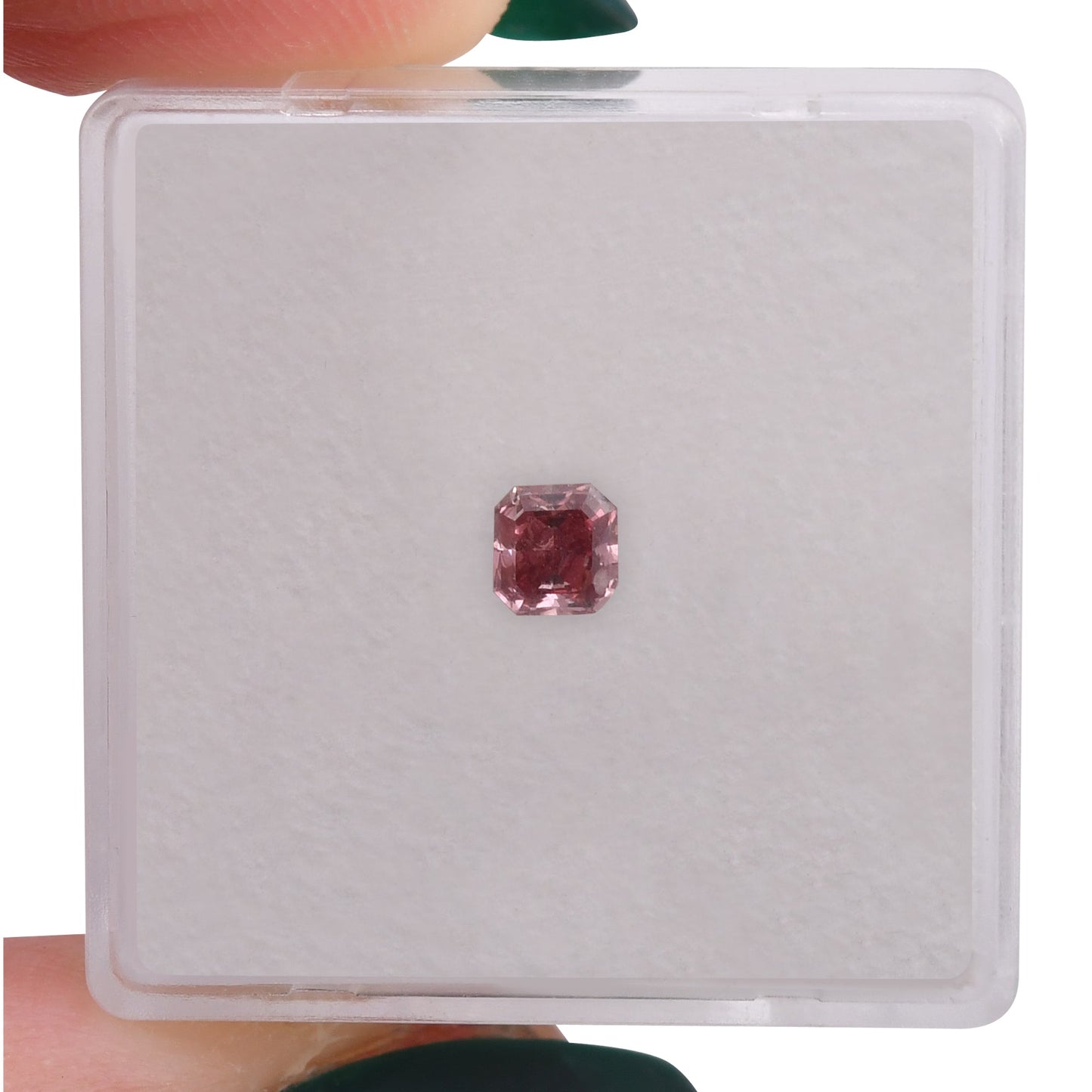 0,23 Karat Fancy Deep Pink Radiant Argyle Diamant (I2) GIA