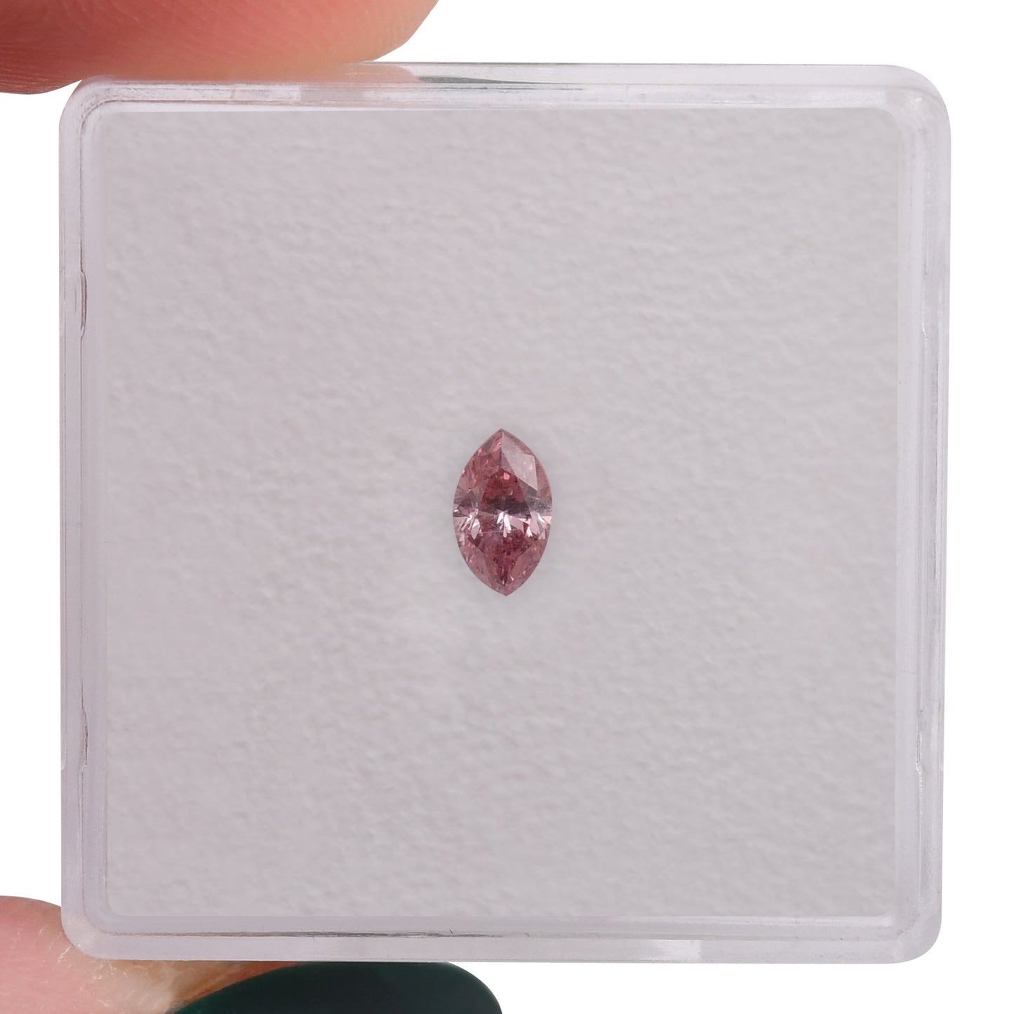 0,25 Karat Fancy Intense Pink Marquise Argyle Diamant (I2) GIA