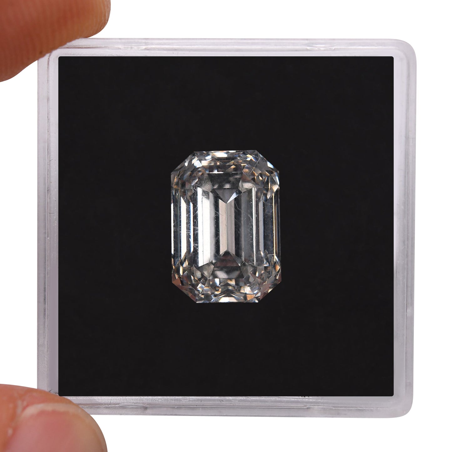 5,02 Karat I Smaragd-Diamant SI1 GIA