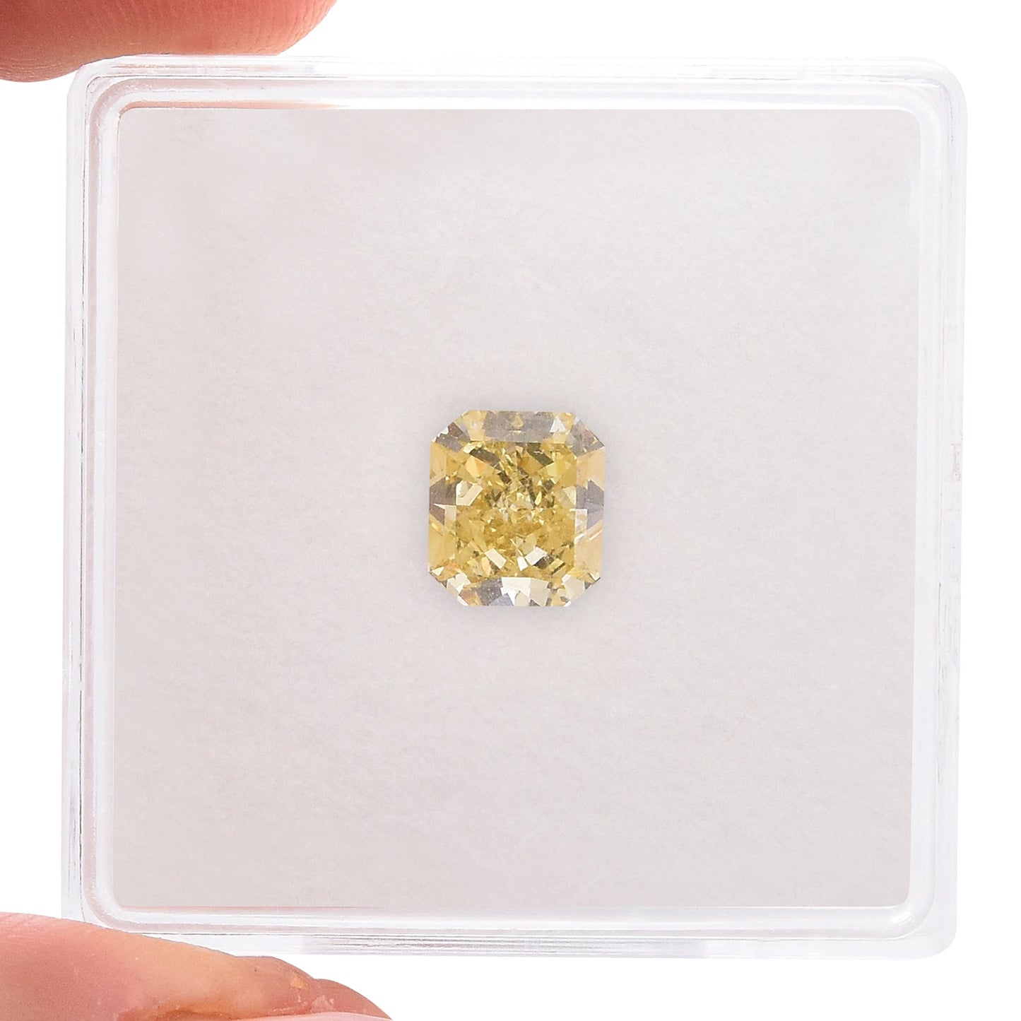 1.05 Carat Fancy Brownish Yellow Radiant Diamond VS2 GIA