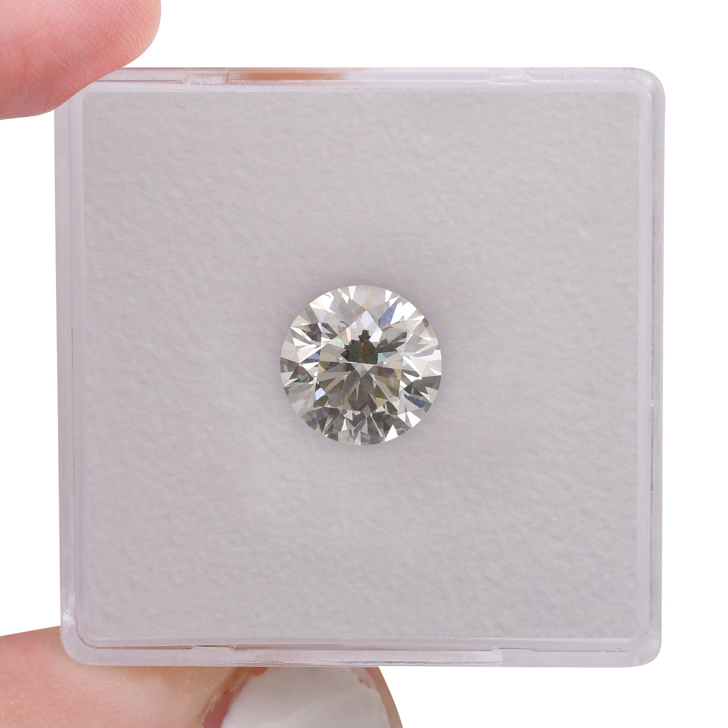 1.54 Carat K Round Brilliant Diamond SI1 GIA