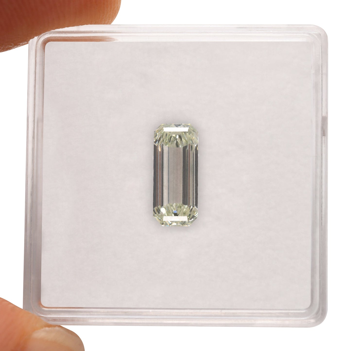 1.04 Carat Fancy Green Emerald Diamond VS1 GIA
