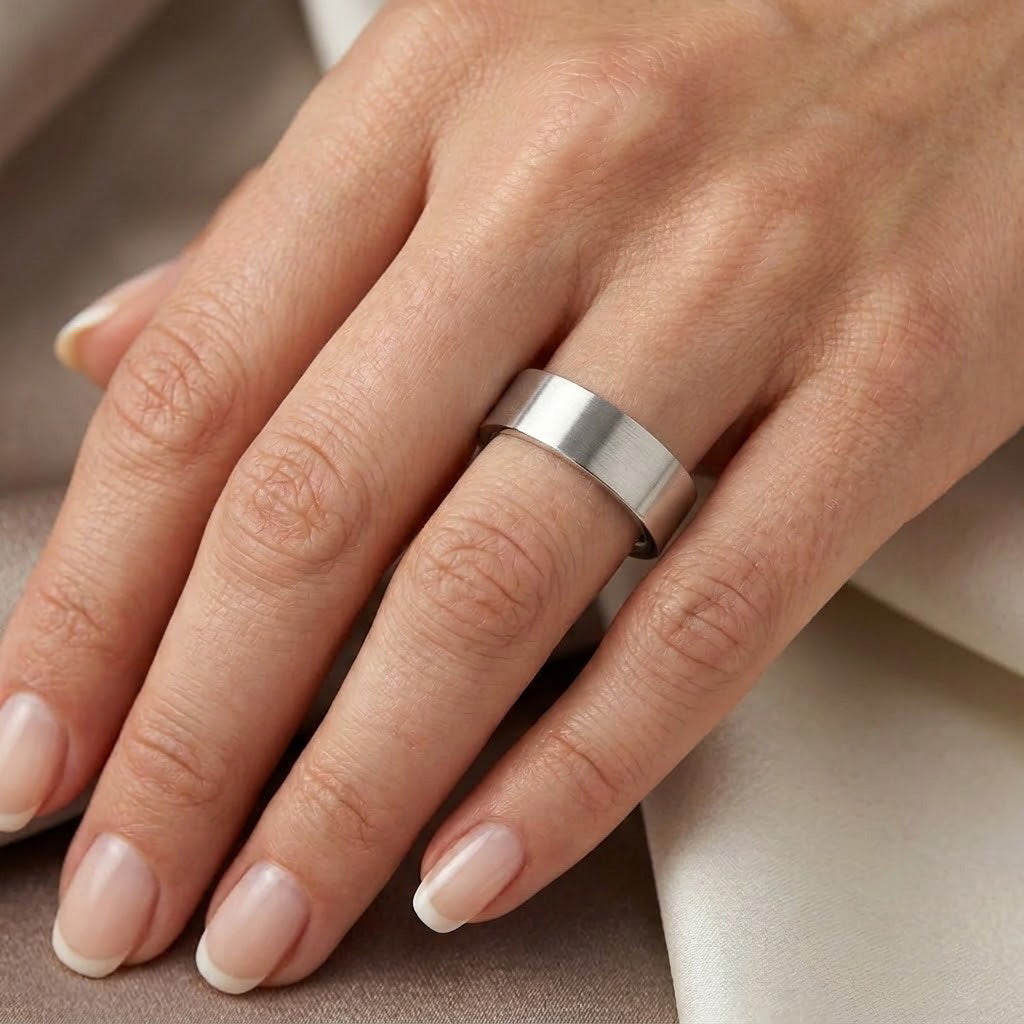 Brushed Men's Wedding Band