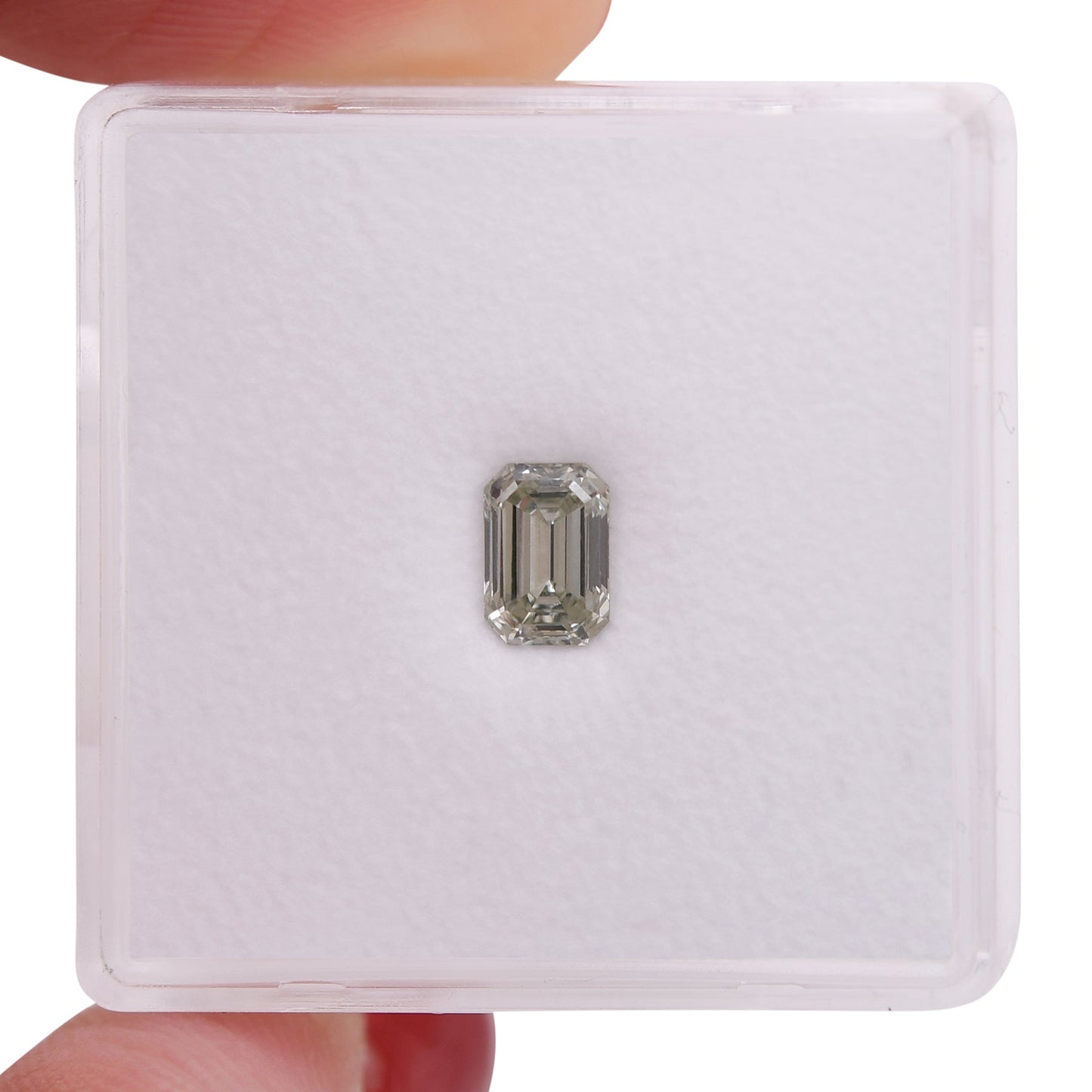 0,54 Karat Chamäleon-Smaragd-Diamant VS1 GIA