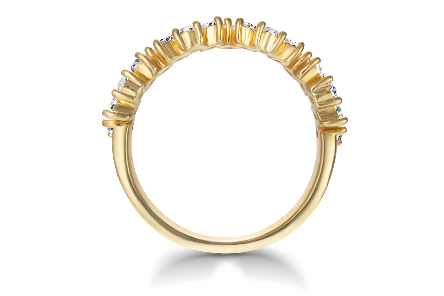 Filigraner Verlobungsring Faye mit ca. 0.60 Karat Diamanten in Pear- und Rundschliff, G/VS-Qualität – erhältlich in München und Augsburg