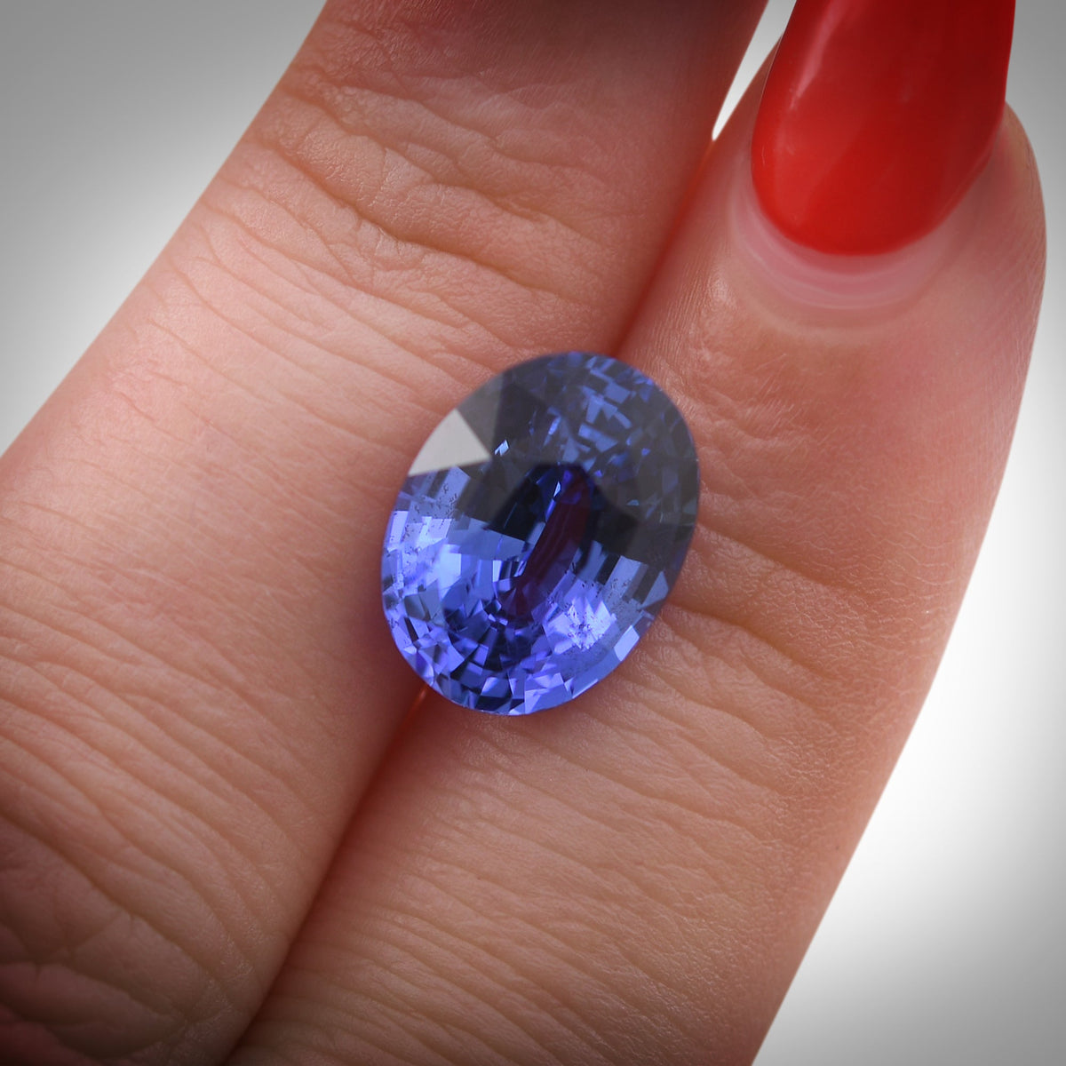 Oval Sapphire | 7.58 ct | Blue | CD | Ref 719411