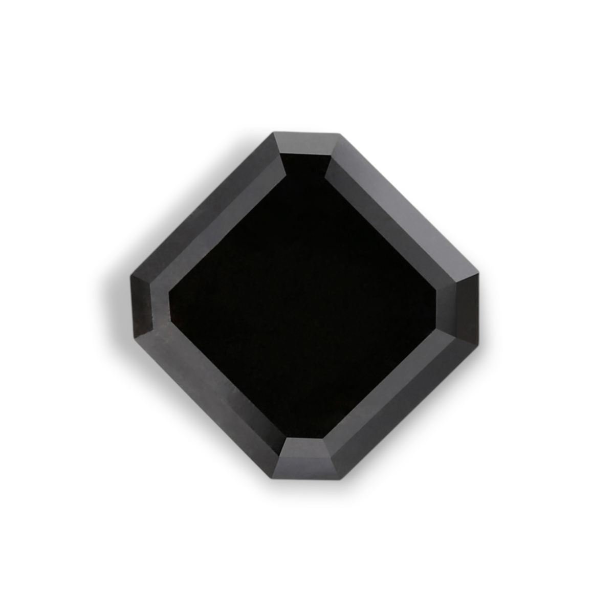 Quadratischer Smaragd-Diamant | 2,33 ct | Fancy Black | GIA | Ref. S697947