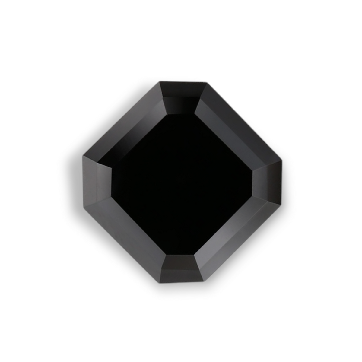 Quadratischer Smaragd-Diamant | 1,46 ct | Fancy Black | GIA | Ref. S481717