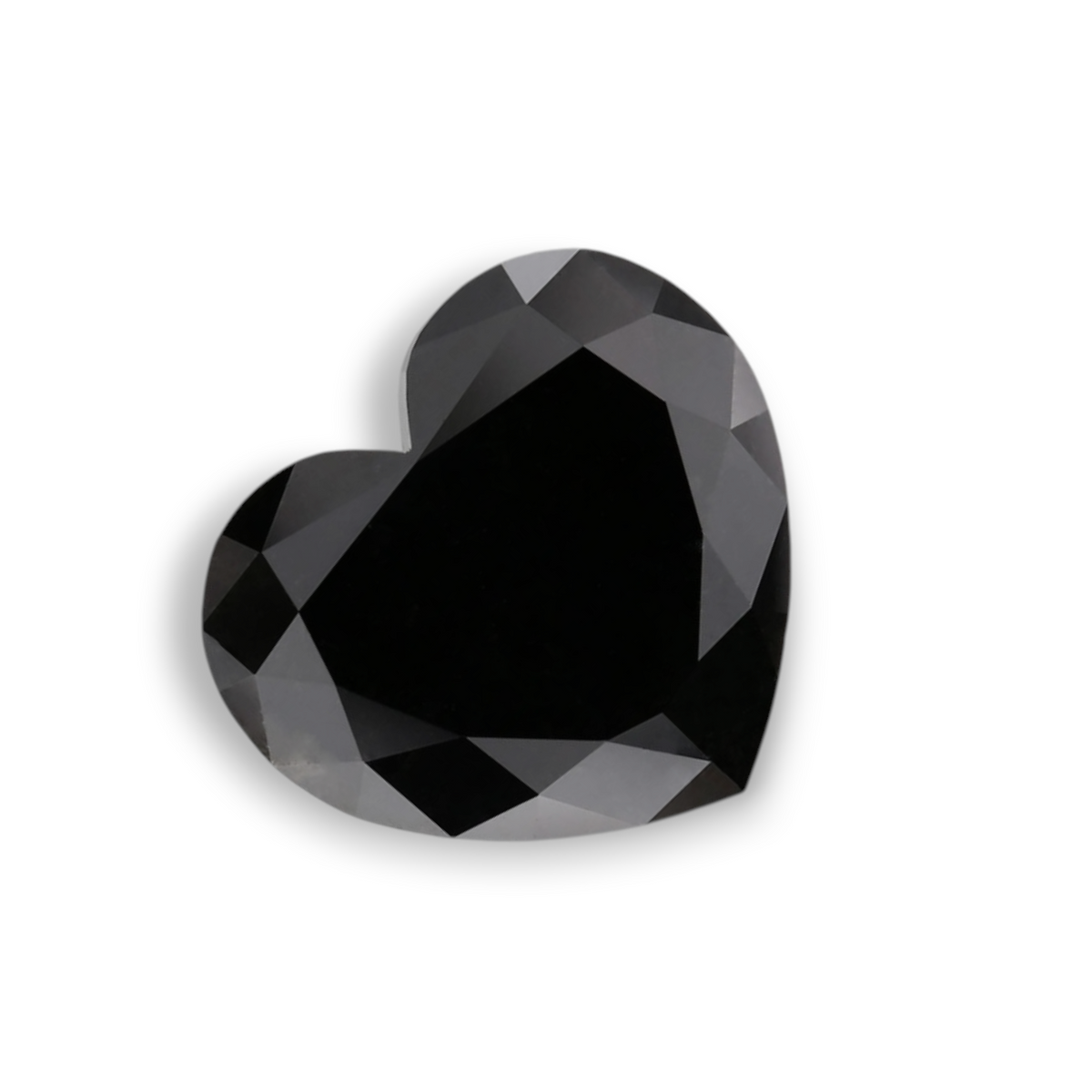 Herzförmiger Diamant | 2,85 ct | Fancy Black | GIA | Ref. S586482