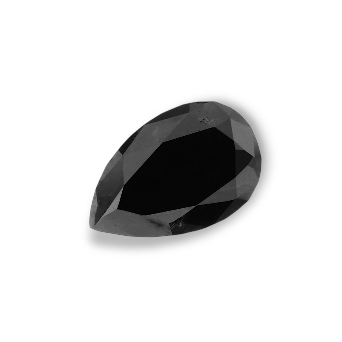 Birnenförmiger Diamant | 0,6 ct | Fancy Black | GIA | Ref. S547195