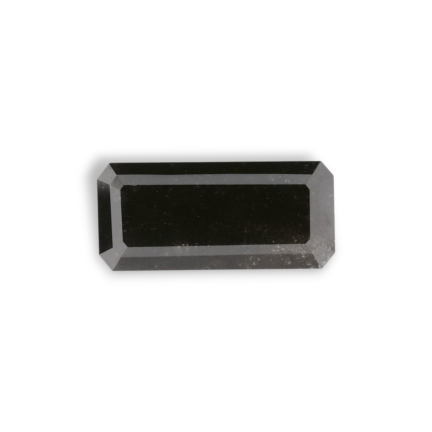 2,36 Karat natürlicher schwarzer Smaragd-Diamant (GIA)