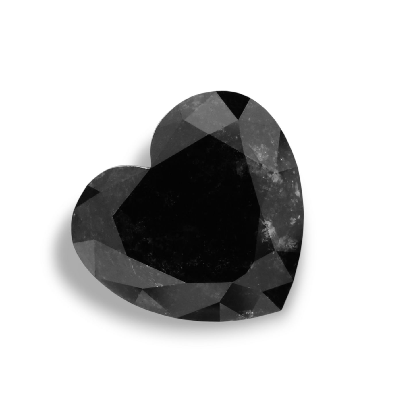 1,8 Karat natürlicher schwarzer Herzdiamant (GIA-geprüft)