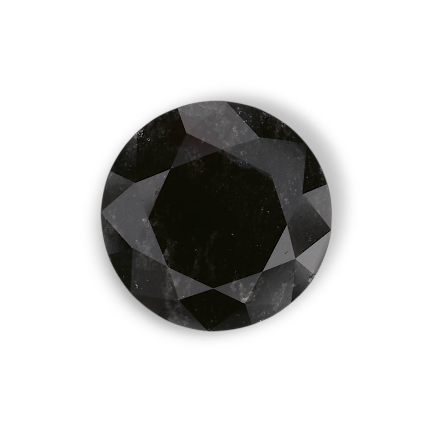 1,20 Karat natürlicher schwarzer runder Diamant (GIA)