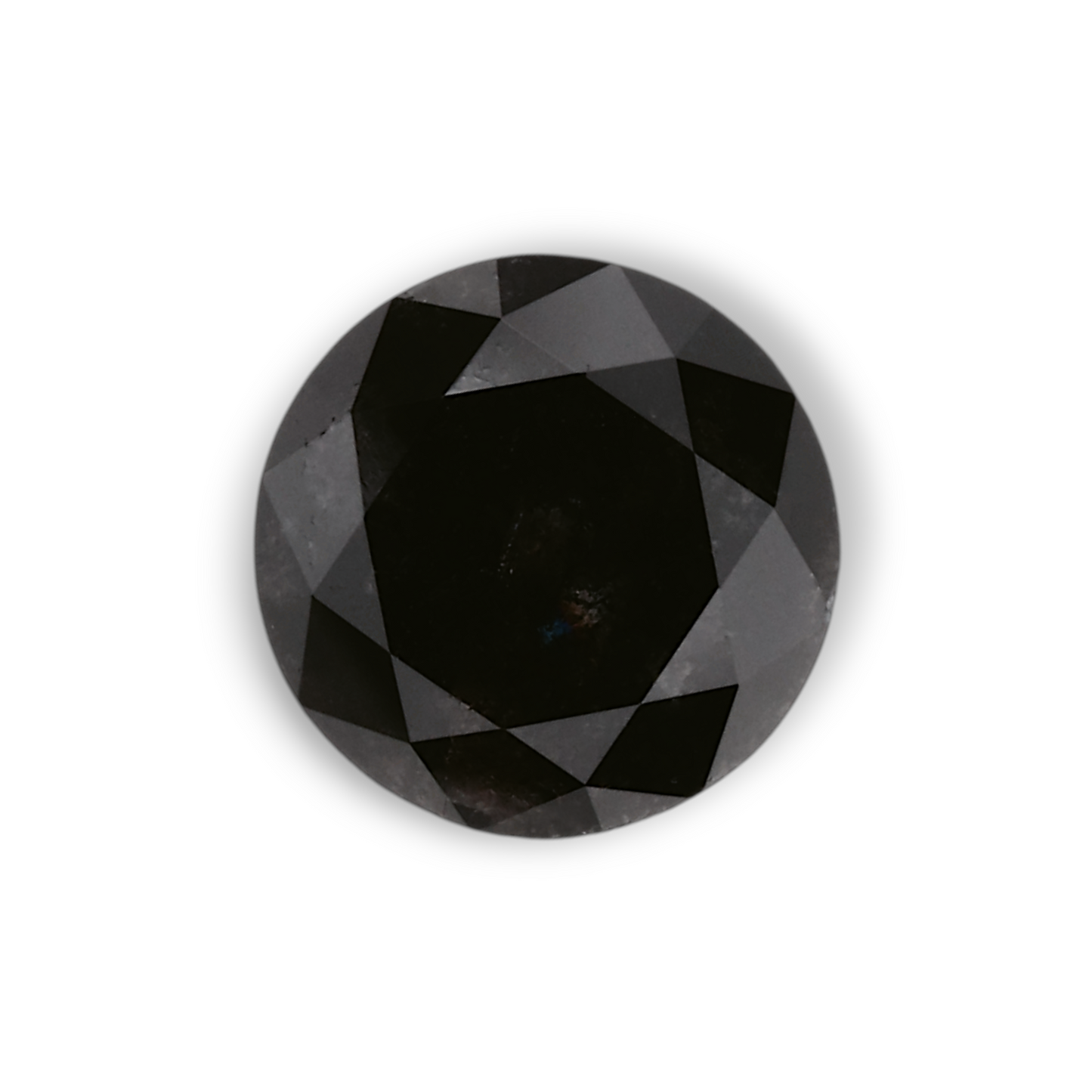 1,15 Karat natürlicher schwarzer runder Diamant (GIA)
