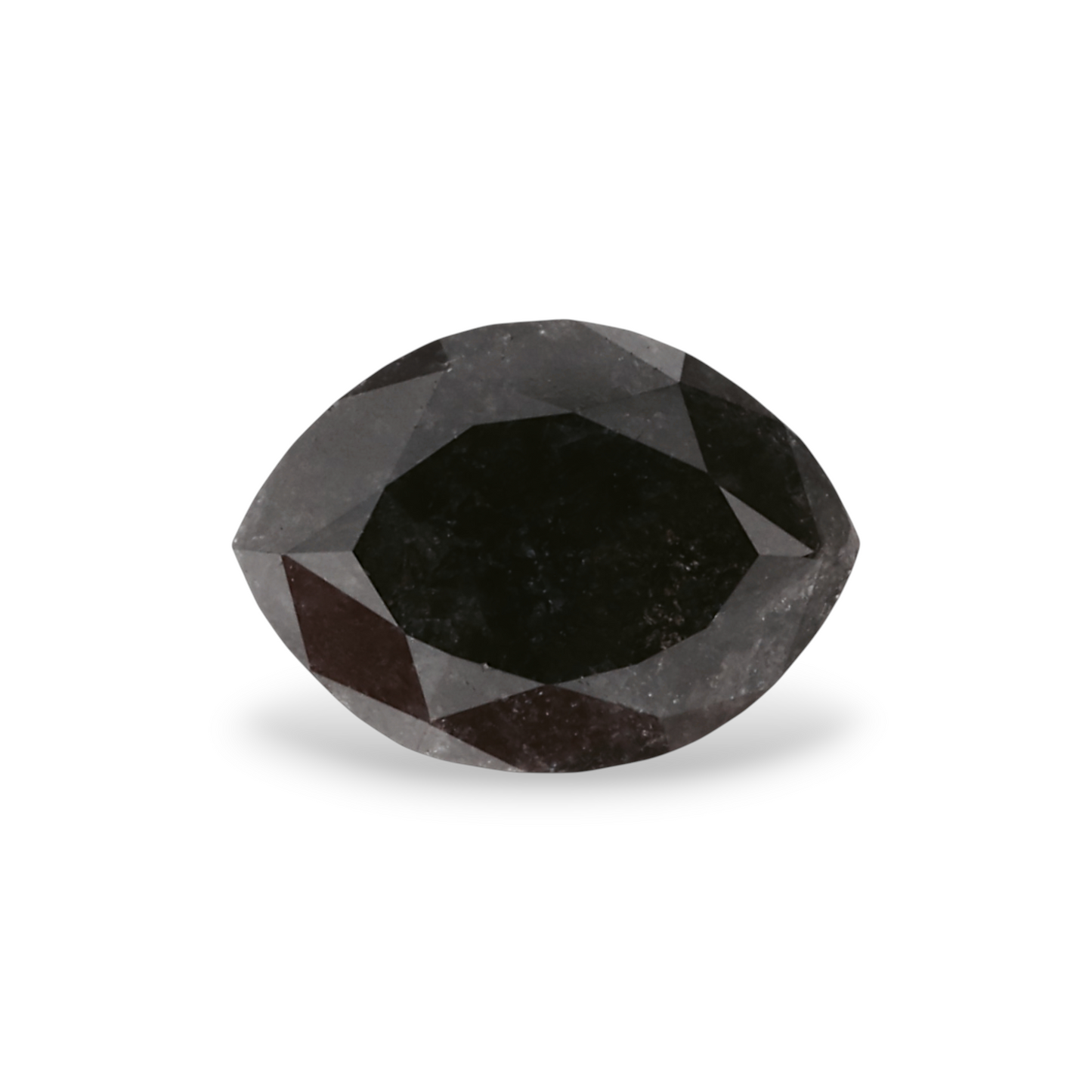 0,99 Karat natürlicher schwarzer Marquise-Diamant, GIA-zertifiziert