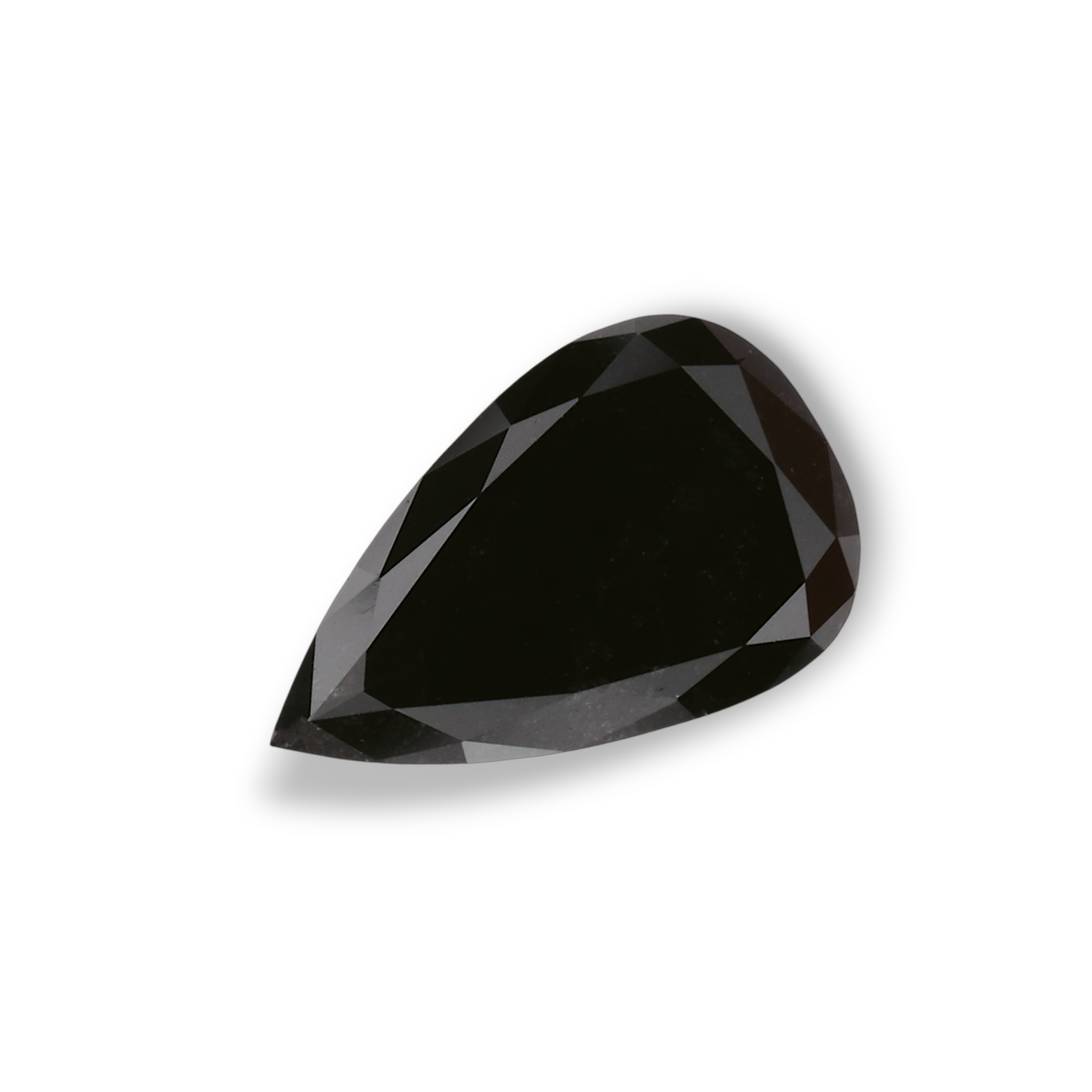 1,14 Karat natürlicher schwarzer Birnendiamant (GIA-geprüft)