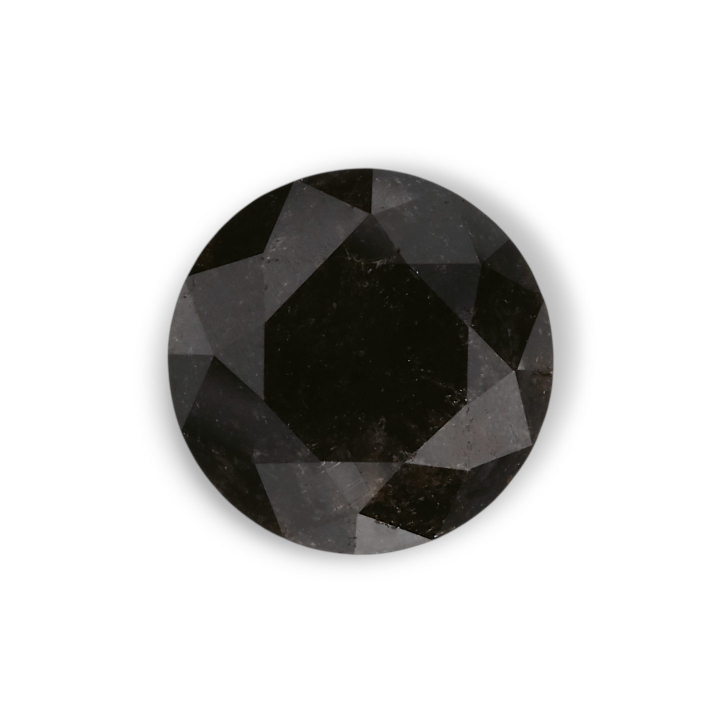1.65 Carat Natural Black Emerald Diamond GIA