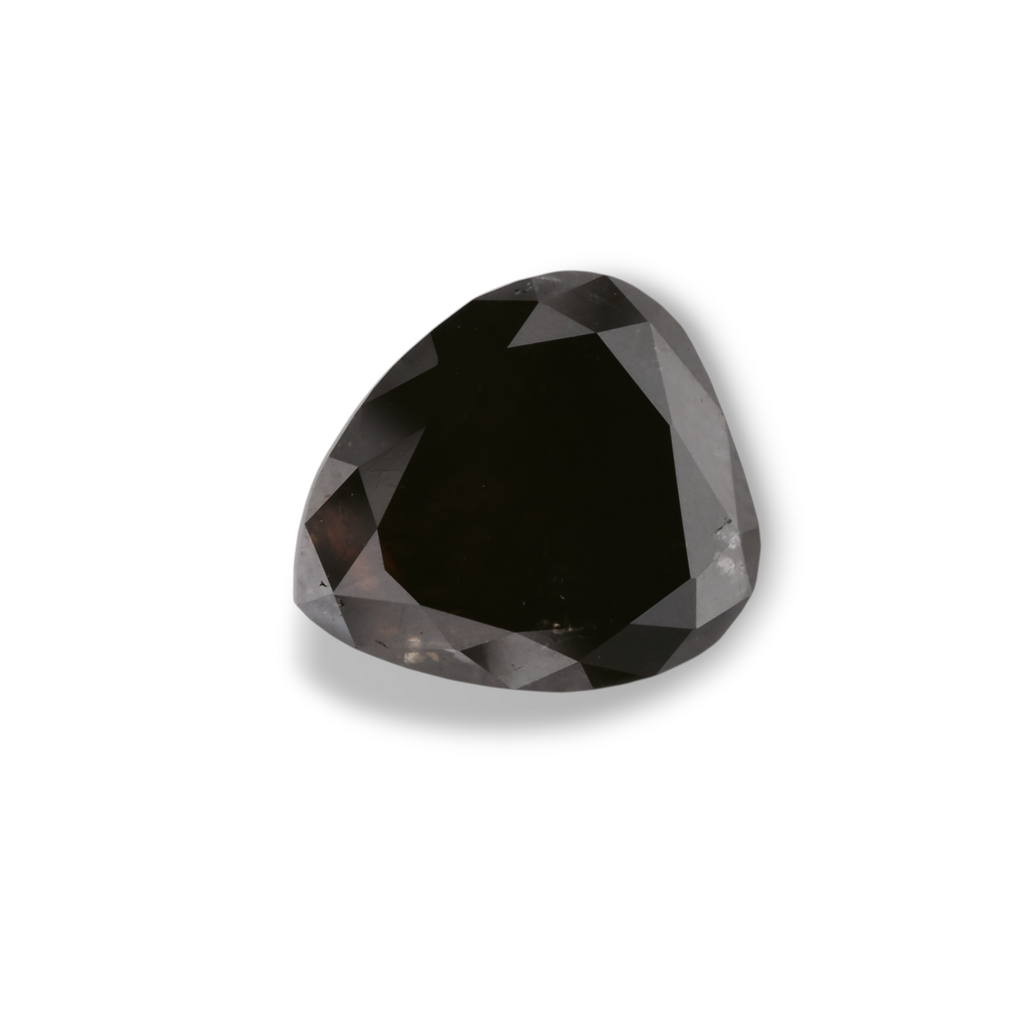 4,40 Karat natürlicher schwarzer Birnen-Diamant, GIA-zertifiziert