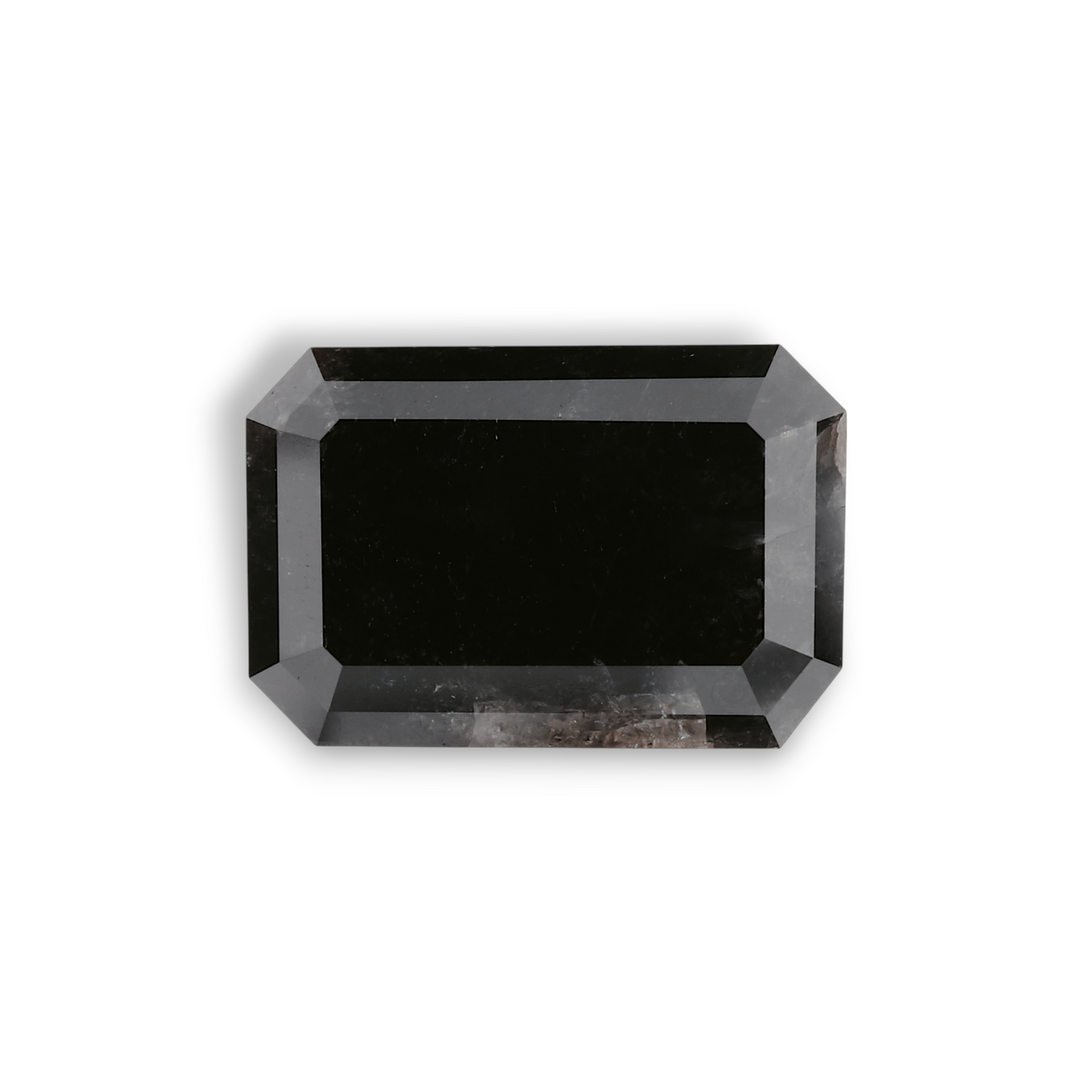 5,03 Karat natürlicher schwarzer Smaragd-Diamant, GIA-zertifiziert
