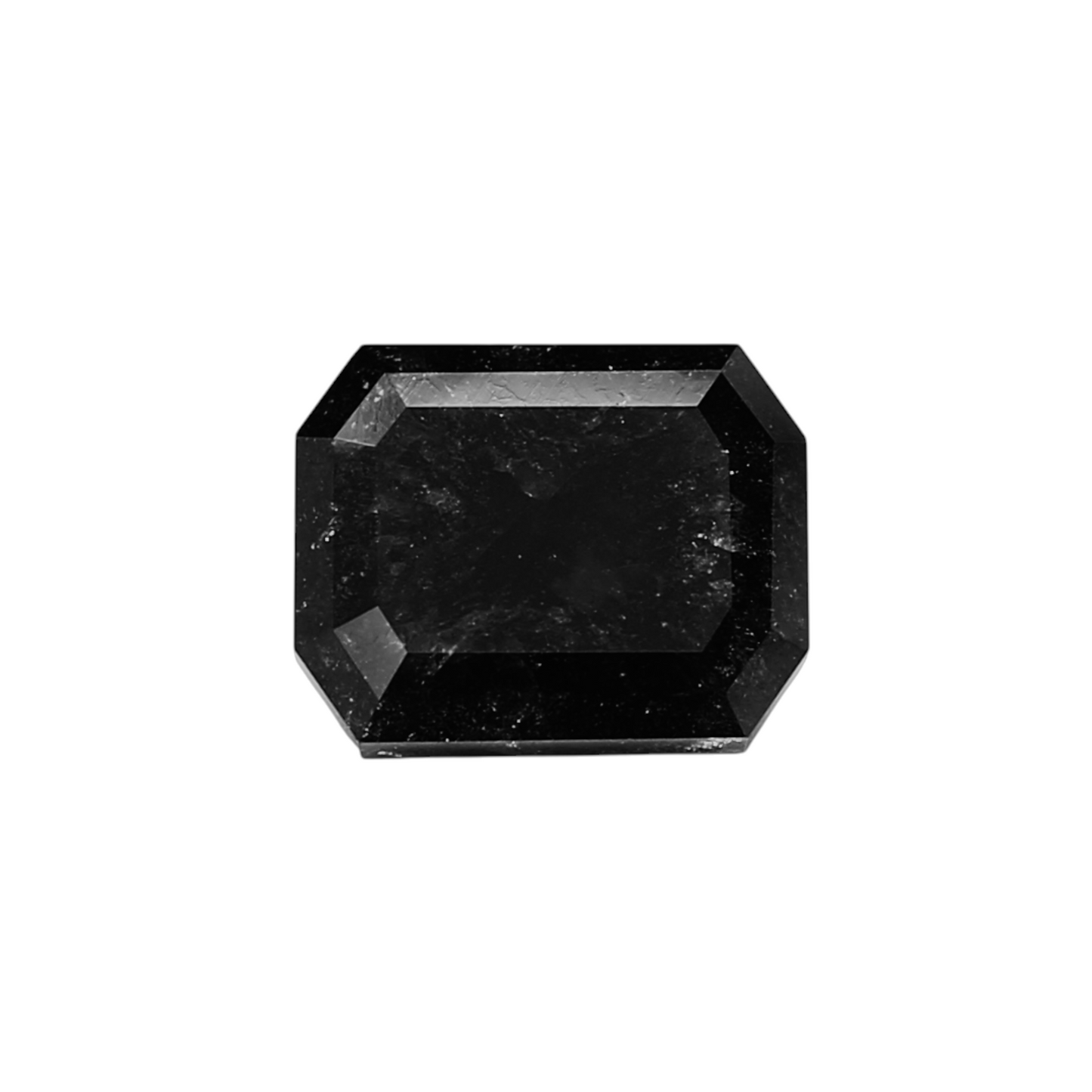 2,14 Karat natürlicher schwarzer Smaragd-Diamant (GIA)